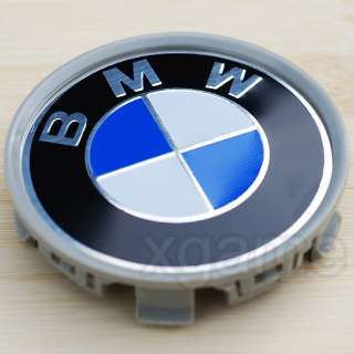 BMW wheel center caps 68mm 318i 328i 525i 530i X5 M3 M5 (3 IN ONE B 