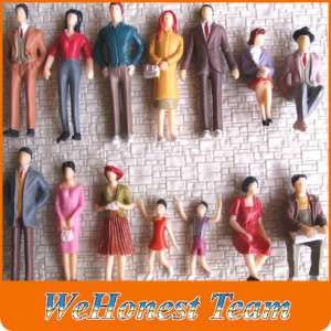 140 x G Scale 130 Painted Figures People passengers #F  