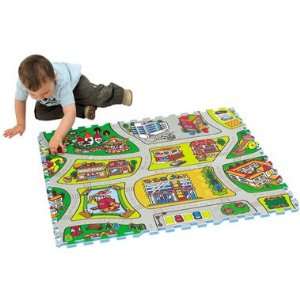  9 Piece City Mat Puzzle Toys & Games
