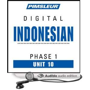  Indonesian Phase 1, Unit 10 Learn to Speak and Understand 