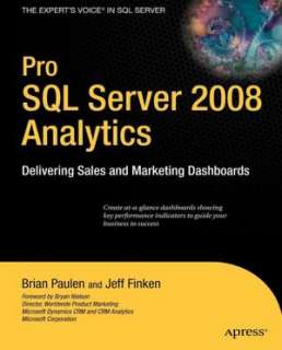 pro sql server 2008 analytics brian paulen paperback $ 30
