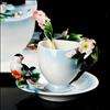 Sakura+Flower+Coff​ee+Tea+Set+1Cup+1Sauc​er+1Spoon