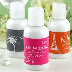  Personalized Hand Lotion Favors