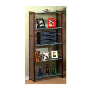  5 Tier Bookcase (Rose) (30l x 13.5w x 66h) Furniture 