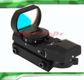 33mm Red Green Dot 4 Reticle Reflex Scope Sight  