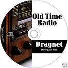 DRAGNET RADIO SHOW 1  CD Old Time Radio