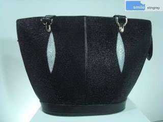 Handmade genuine stingray leather handbag shoulder bag  