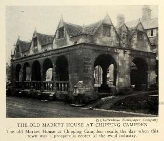   House Chipping Campden England Wool Industry Cotswold District  