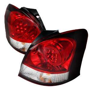  TOYOTA YARIS S 2/3DR RED LENS LED TAIL LIGHTS Automotive