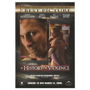  History of Violence Original Movie Poster, 27 x 39 (2008 