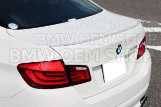 PAINTED BMW F10 / F10 M5 TRUNK BOOT SPOILER PU 2010 2011  