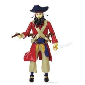  5 3/4 Blackbeard Pirate Buccaneer Black Beard Action 