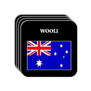  Australia   WOOLI Set of 4 Mini Mousepad Coasters 