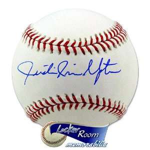   Justin Upton Autographed Full Name Baseball Justin Irving Upton