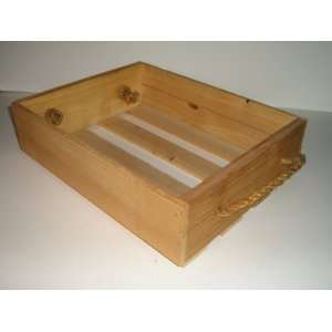  Handmade Wooden Crate (12.5 X 9.5 X 3.5) Everything 