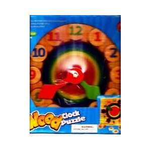  Real Wood Clock Puzzle Toys & Games