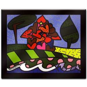  House of Love by Britto Laminated Wall Ready Art 25 x 39 