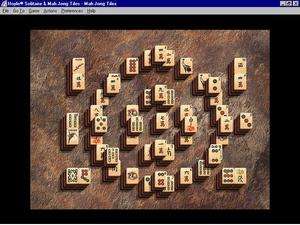   Mah jong Video Computer pc Game windows Vista XP mahjong Tiles  