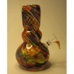  Multicolored Heavy Glass Hookah Bong 