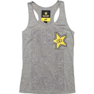   Rockstar Warwick Womens Tank Sportswear Shirt   Heather Grey / Medium