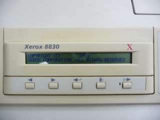 XEROX 8830 DDS PRINTER + XEROX 7356 LARGE WIDE FORMAT SCANNER + N5T 