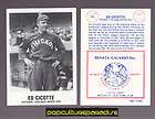 1919 W514 # 82 Ed Cicotte (White Sox)  