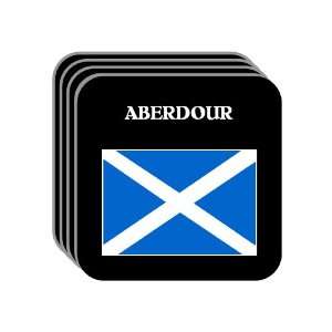 Scotland   ABERDOUR Set of 4 Mini Mousepad Coasters