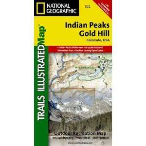  Indian Peaks / Gold Hill Map