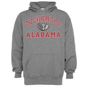  Alabama Crimson Tide Old School Grey Vintage Hoodie 