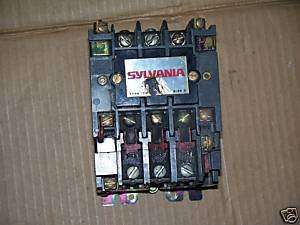 Sylvania Starter T13U032 Size 2 45 amps Heater 2453  
