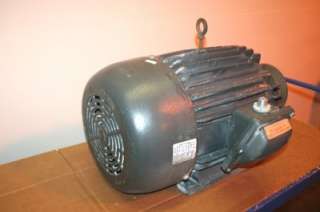 Electric Motor 30 Hp 1760 RPM 286T Frame #2537  