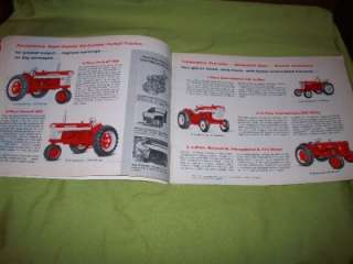 1960 IH McCormick Farmall 240 460 560 660 Tractor Plow Beet Harvester 