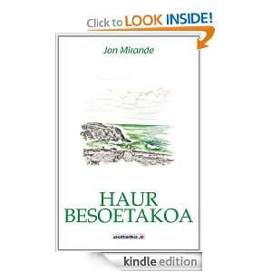 Haur besoetakoa (Basque Edition) Mirande Ayphasorho Jon  