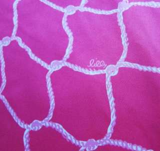 Lilly Pulitzer Fabric FALLING OFF THE GRID 1 Yd  