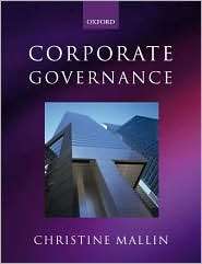   Governance, (0199261318), Christine Mallin, Textbooks   