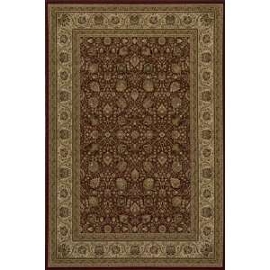 Royal RY 02 RED Traditional Red old world motif design Rug 