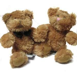  Kissing Bears Plush Teddy Bear Couple Toys & Games