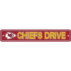  Kansas City Chiefs Plastic Street Sign Chiefs Drive 
