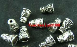 20pcs tibet silver bead caps 9x6mm T2764A  