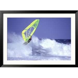  Windsurfing, Maui, Hawaii Collections Framed Photographic 
