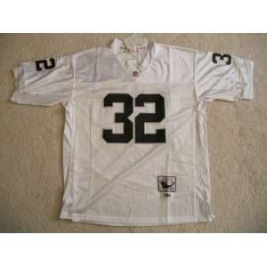   White Marcus Allen Mitchell and Ness Jersey XL 