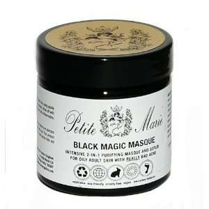 Purifying Black Mineral Mud Mask for Very Oily Skin with Acne 60 ml 