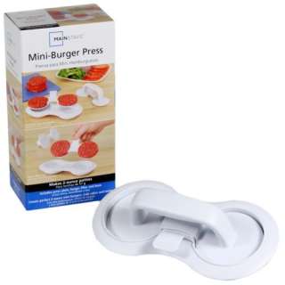   Mini Burger Slider Press Makes 2x 2oz Patties 078915035011  