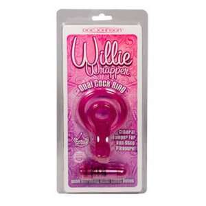 Bundle Willie Wrapper Purple and 2 pack of Pink Silicone Lubricant 3.3 