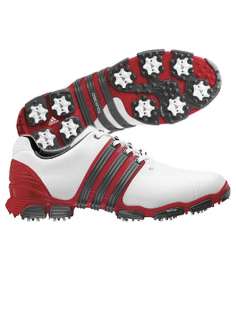 Adidas Tour360 4.0 Mens Leather Golf Shoe   2 Year Waterproof 