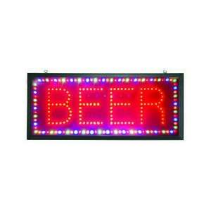  Beerr Chasing Flashing LED Sign 10.5 x 24