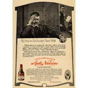   Tonic Health Drink Beer Energy   Original Print Ad