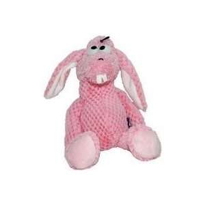   Multipet Shaggy Pals Jumbo Bunny Pink 15in Dog Toy