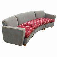 Futorian Stratford Vintage 3 Piece Sectional Sofa Couch  