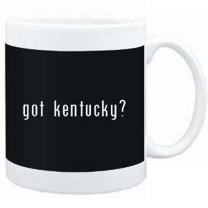  Mug Black  Got Kentucky?  Usa States